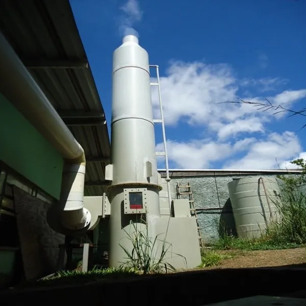 Página de produto: Lavador de Gases para Cozinha Industrial